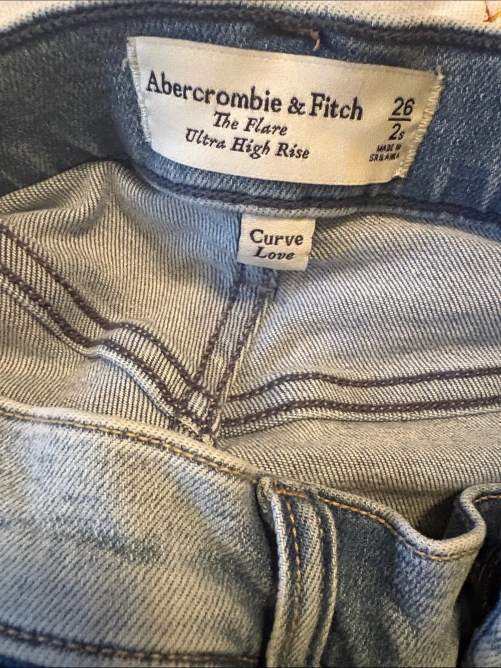 Abercrombie & Fitch high rise